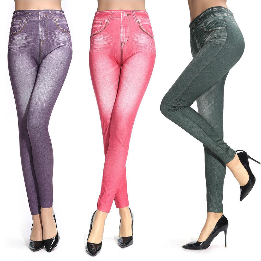 Women Fleece Lined Winter Jegging Jeans Fashion Genie Slim