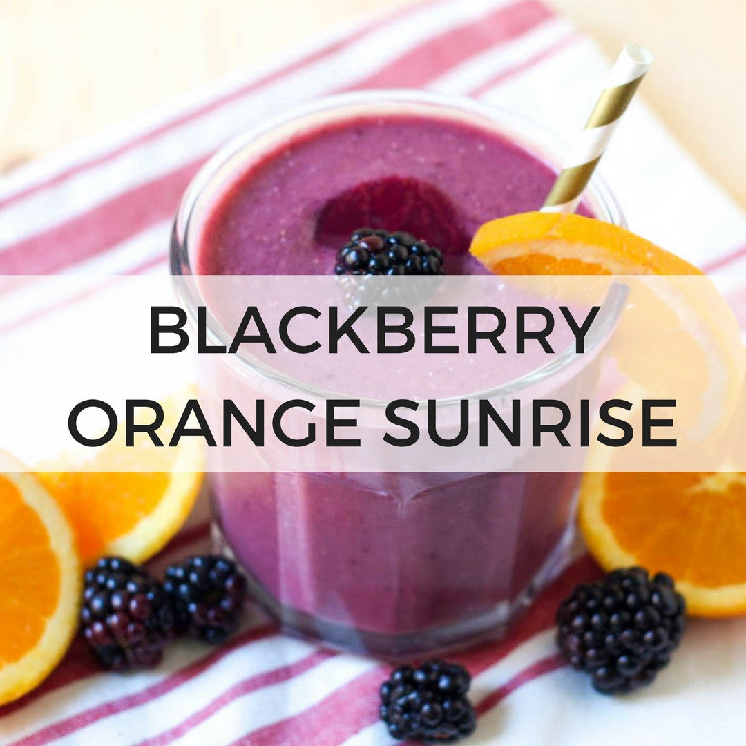 Blackberry Orange Sunrise