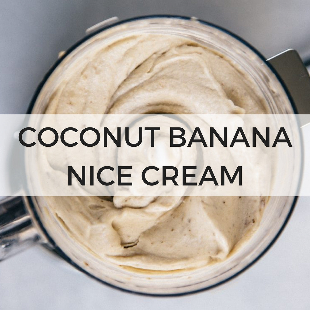 Coconut Banana Nice Cream