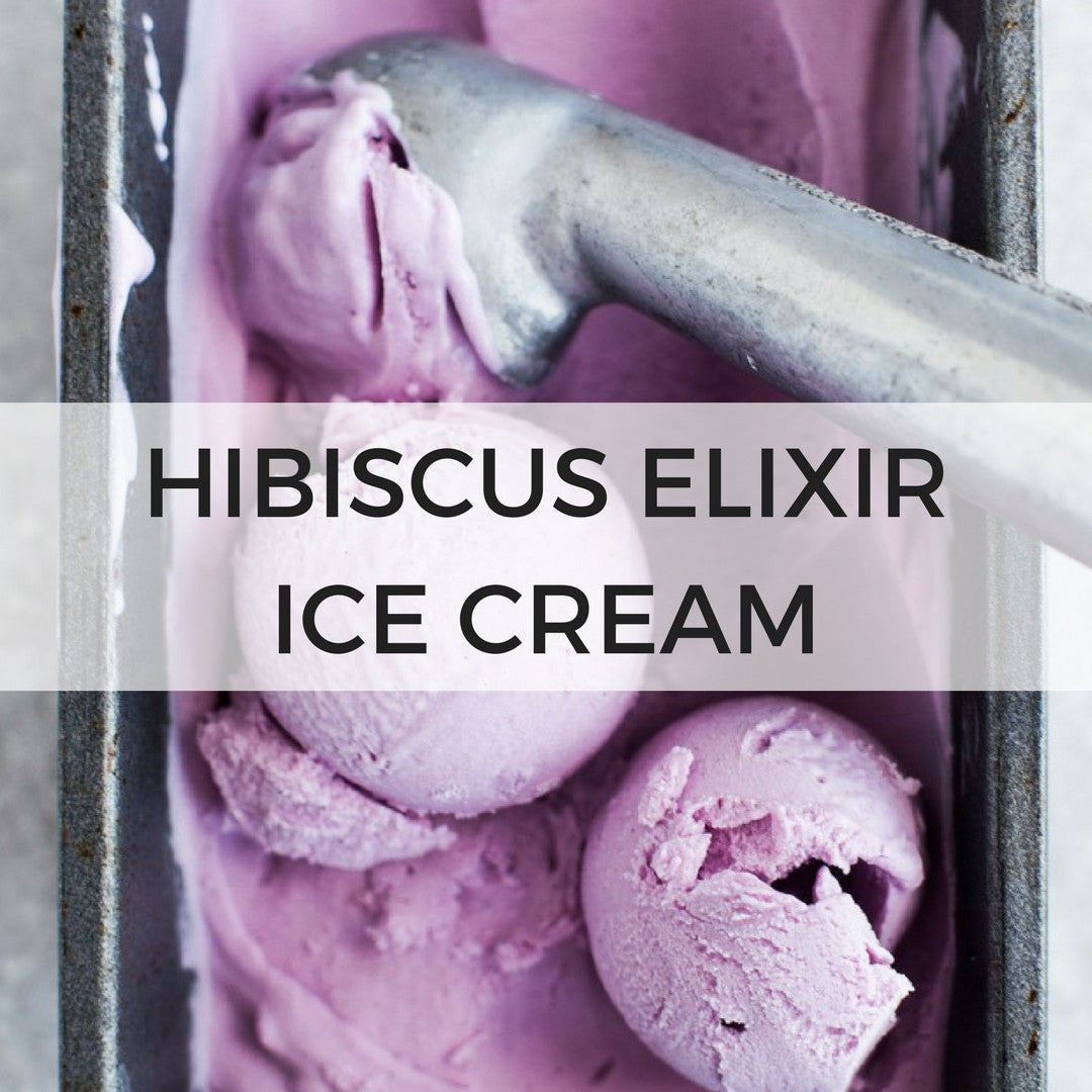 Hibiscus Elixir Ice Cream