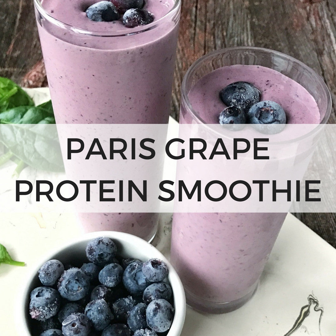 Paris Grape Protein Smoothie