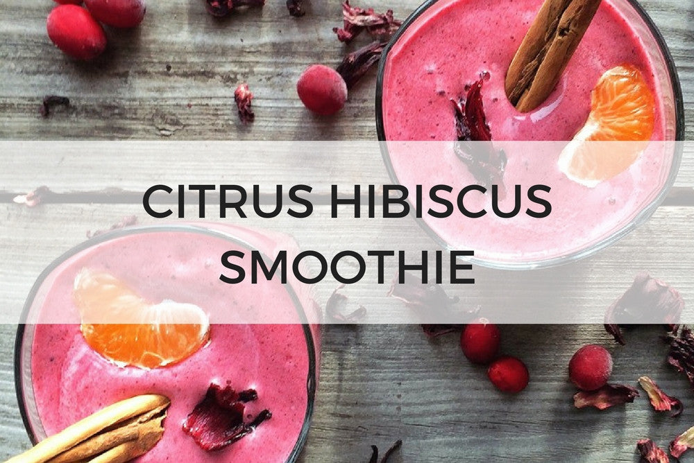 citrus hibiscus smoothie