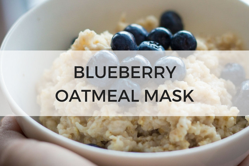 blueberry oatmeal mask