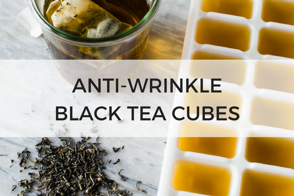 anti-wrinkle black tea cubes