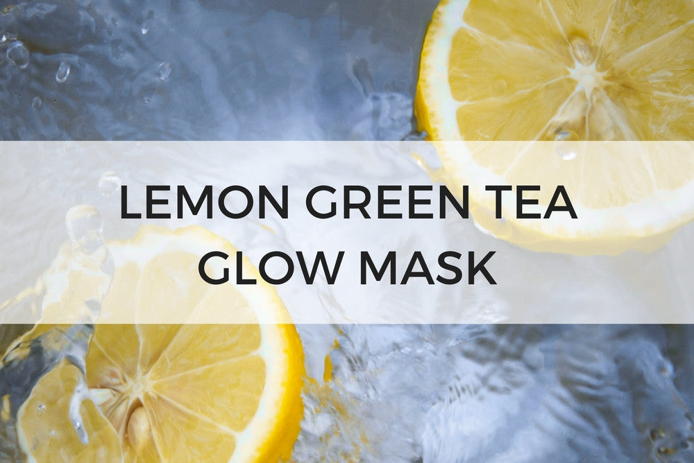 lemon green tea glow mask