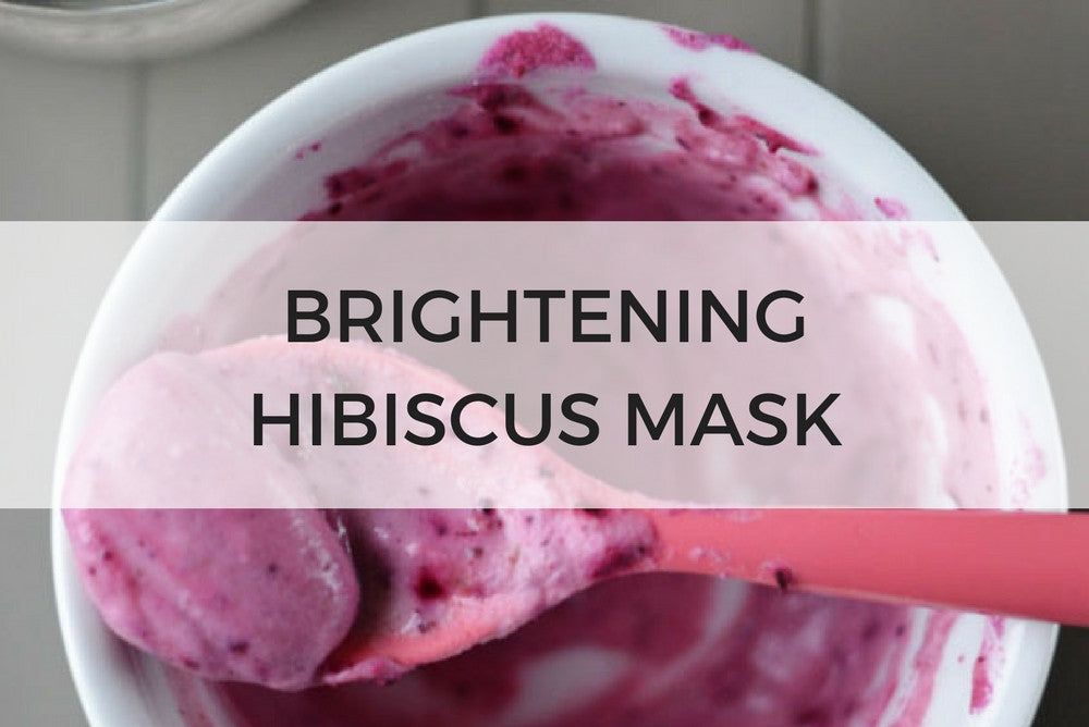 brightening hibiscus mask