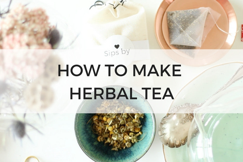 how to steep herbal tea