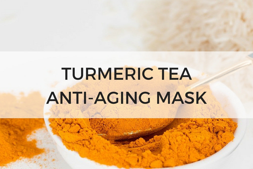 turmeric tea anti-aging mask