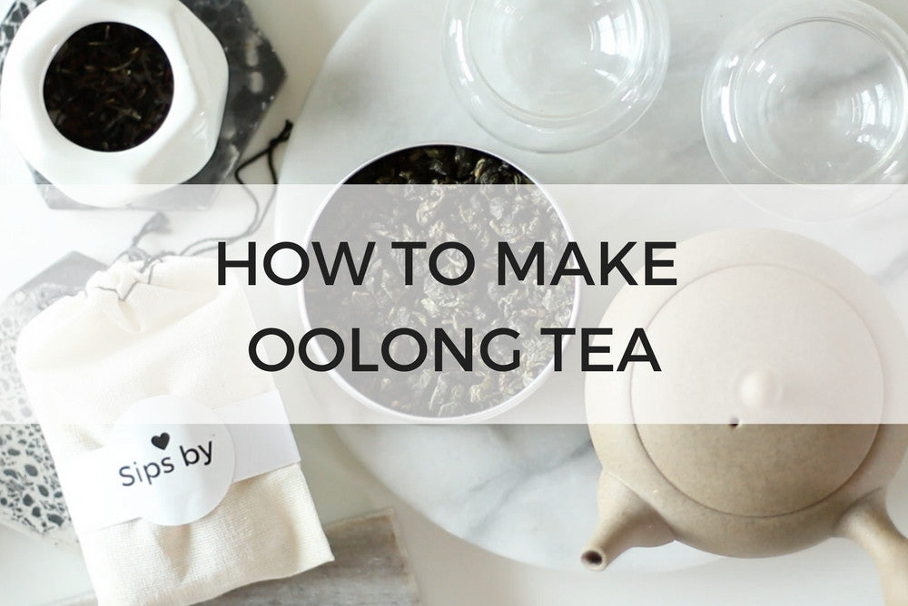 how to steep oolong tea