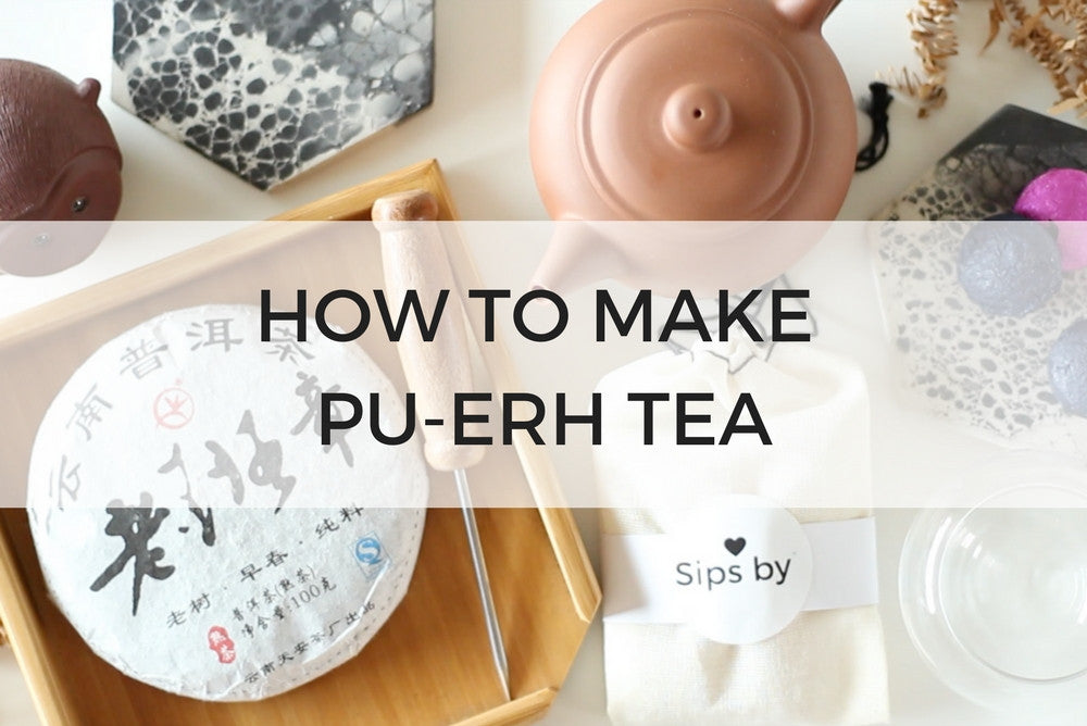 how to steep pu'erh tea