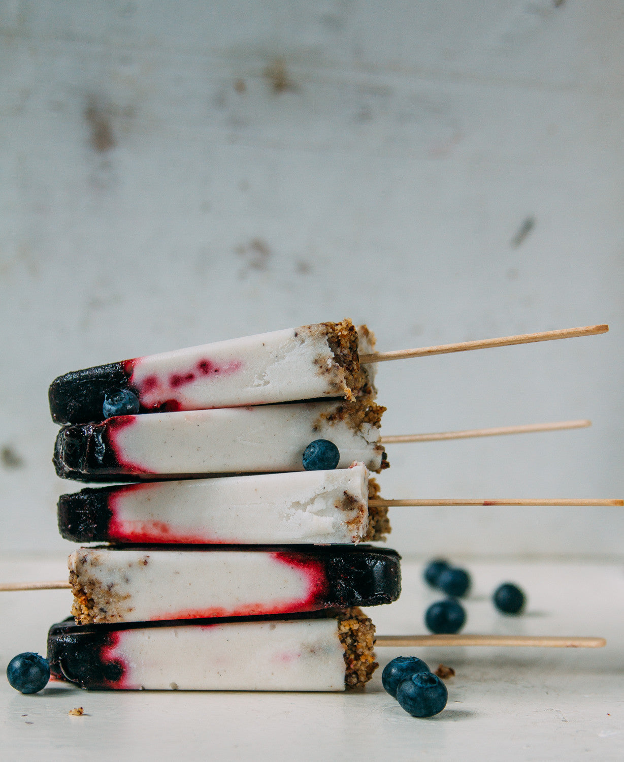 berry cheesecake popsicles