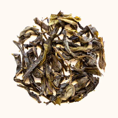 Coconut Green loose leaf tea sample by Monteaco