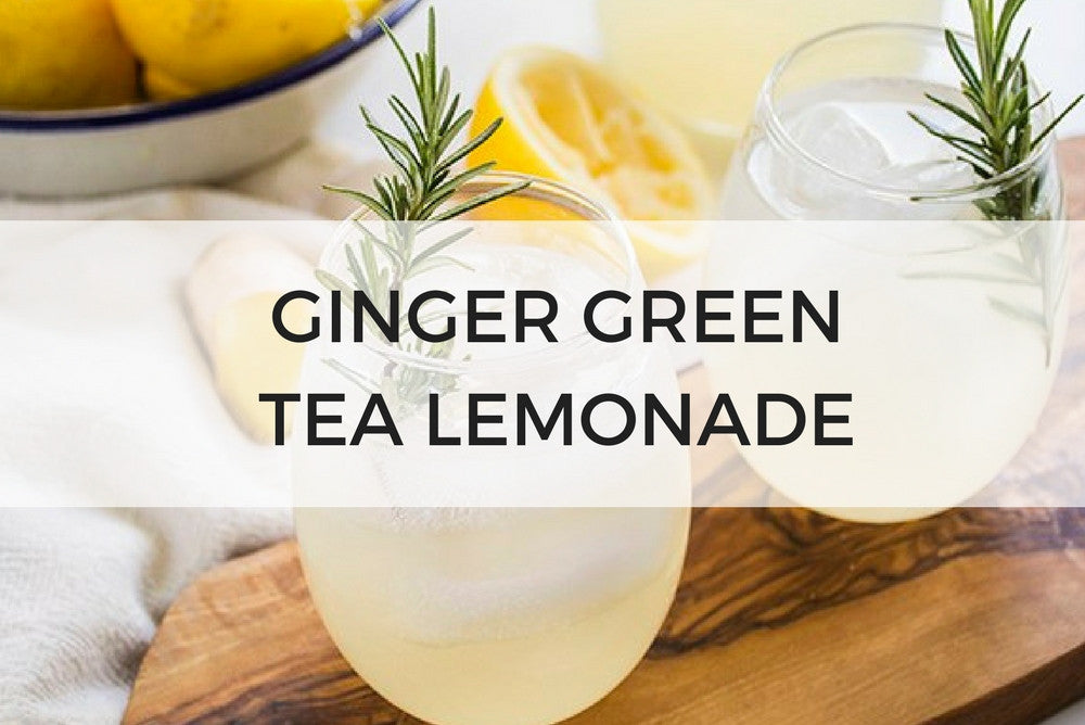 GINGER GREEN TEA LEMONADE