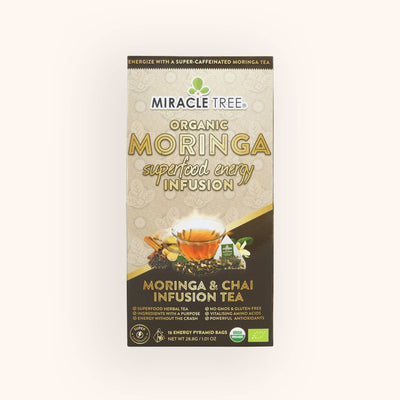 Organic Moringa Energy Tea - Chai by Miracle Tree
