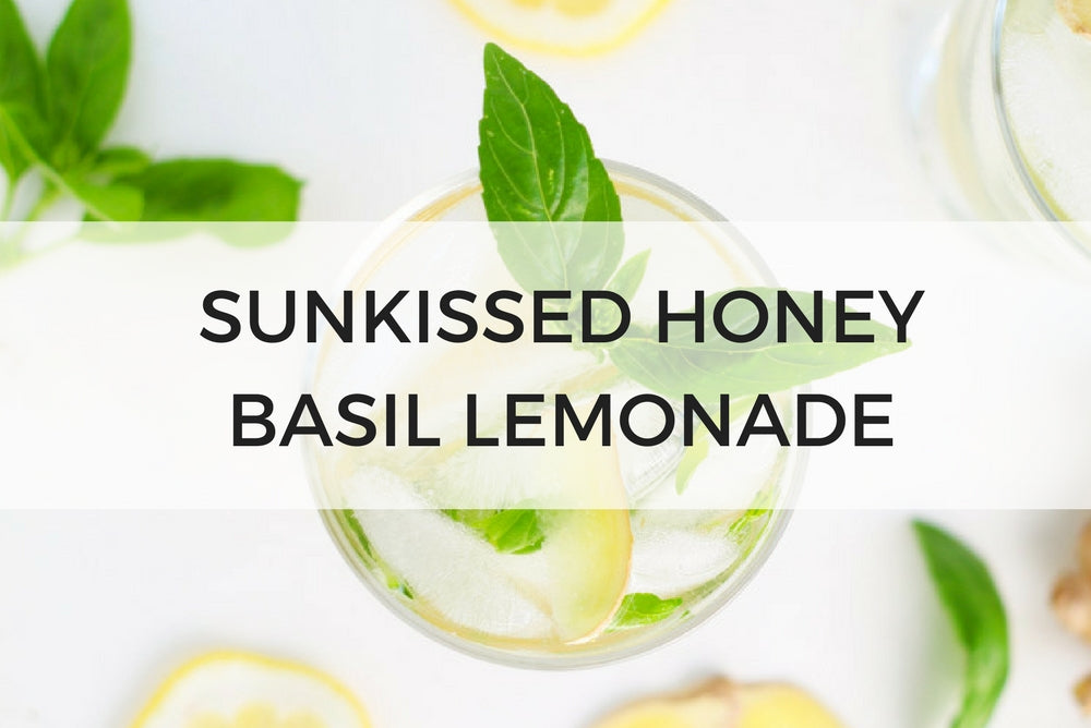 Sunkissed Honey Basil Lemonade