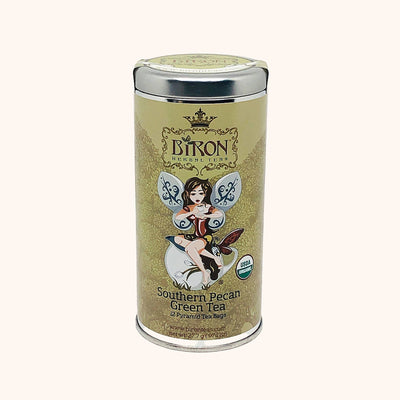 Southern Pecan Green Tea - Biron Teas tea tin