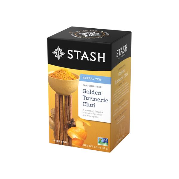 Golden Turmeric Chai by Stash Tea at Sips by
