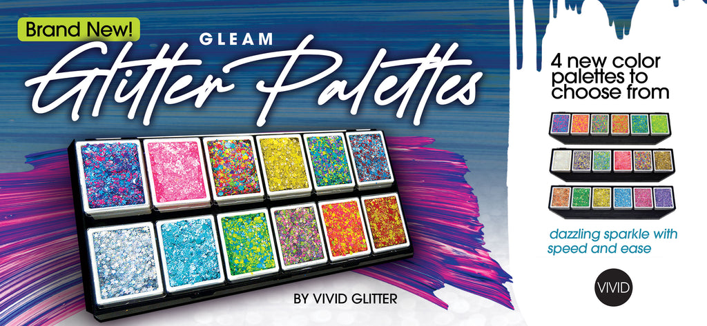 Let's Party - Gleam Glitter Palette – Vivid Glitter