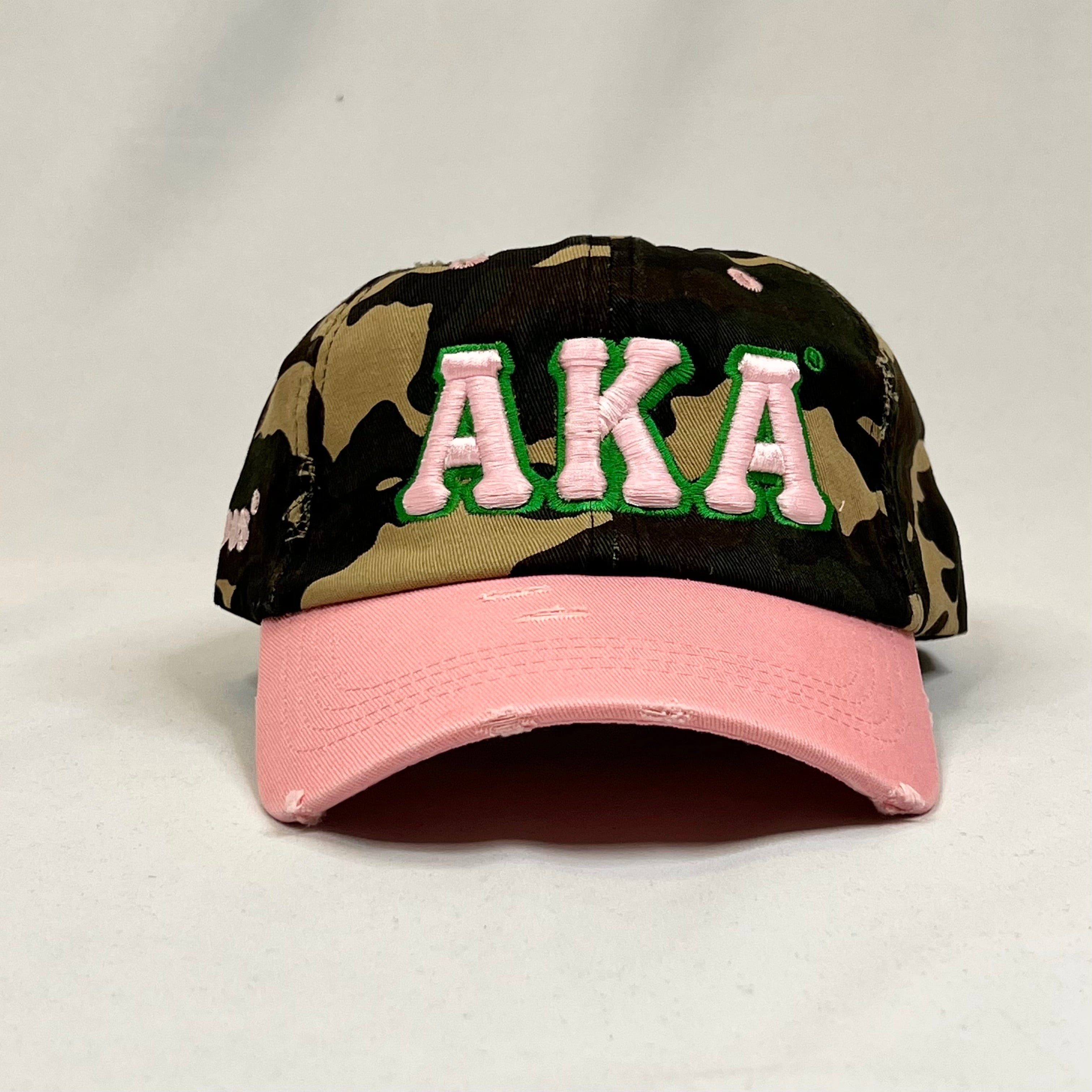 AKA Camo/Pink Hat – The King McNeal Collection