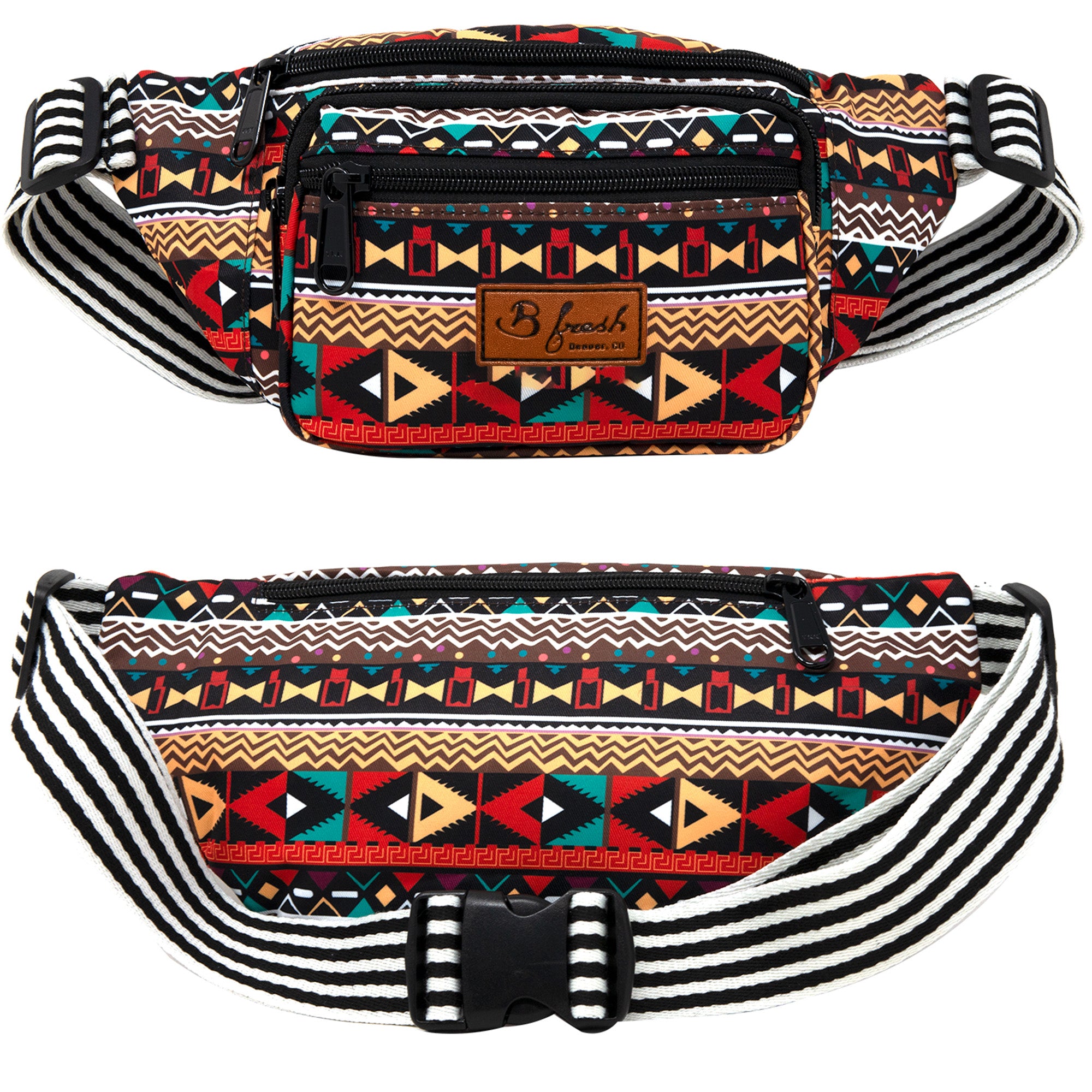 Rejuvenate Colorful Abstract Fanny Pack Bum Bag