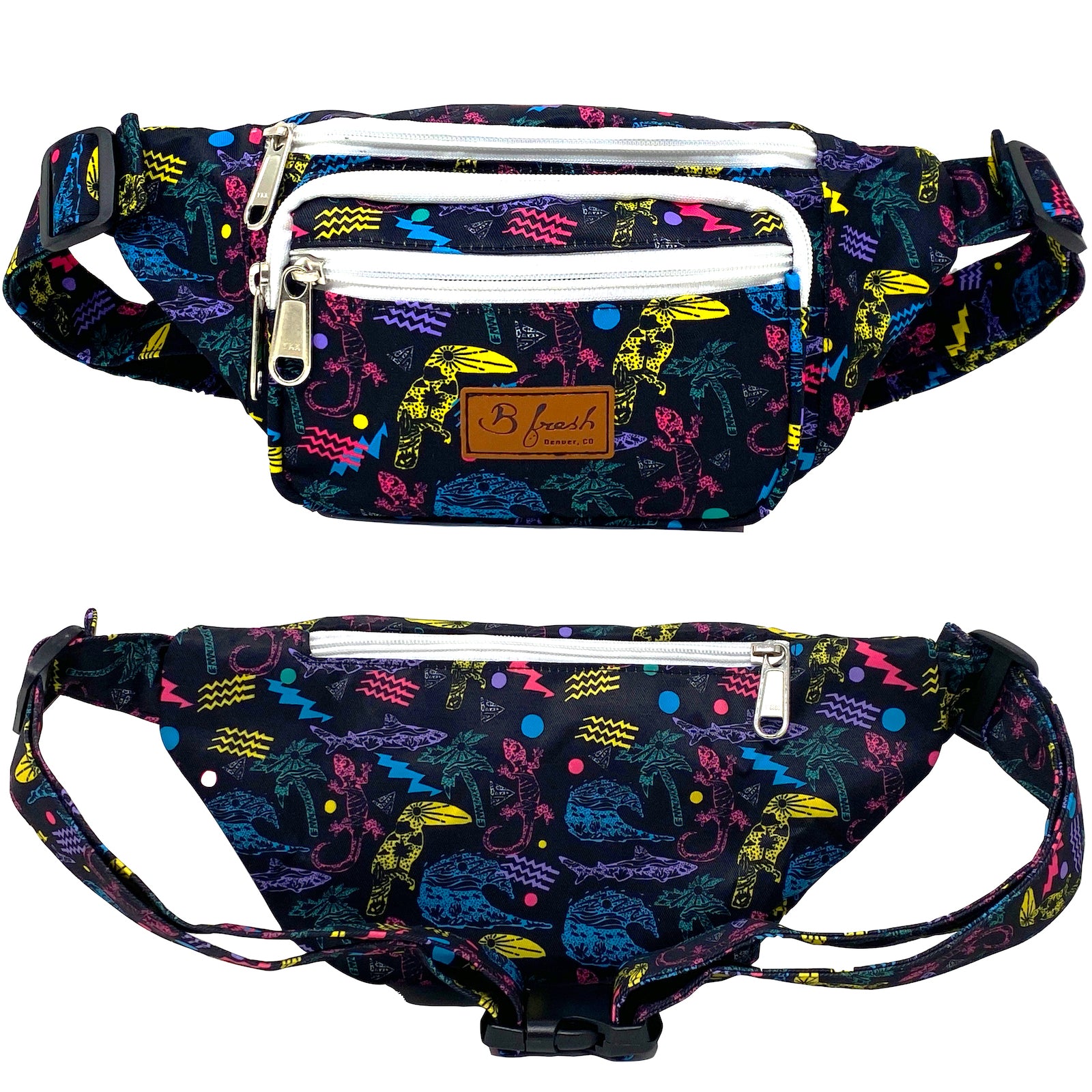 Retro Eighties Paint Splatter Fanny Pack – Nina J