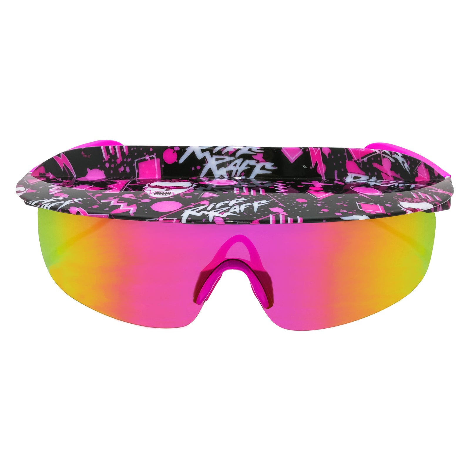 Flamingo Visor Sunglasses B Gear - 80s Sunglasses - Shop Now
