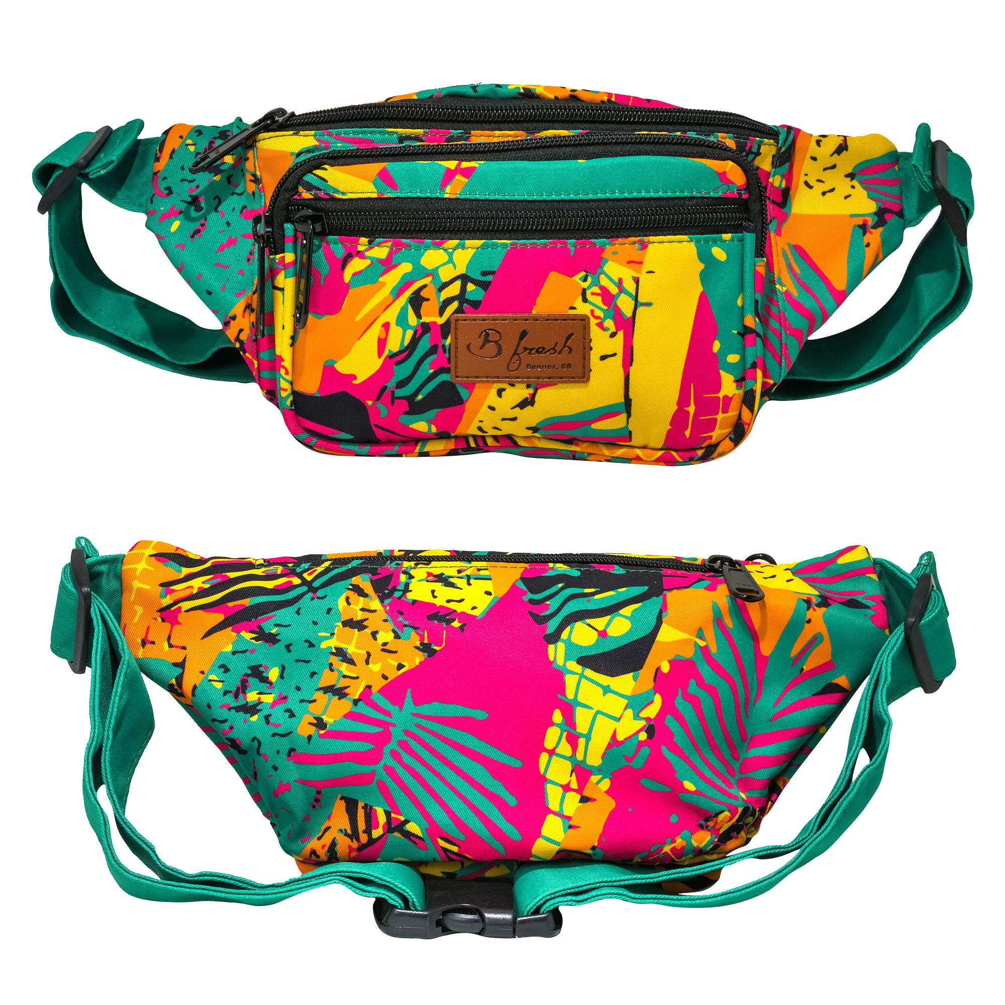 Dark Evergreen JDM Fanny Pack – Bakslash Streetwear