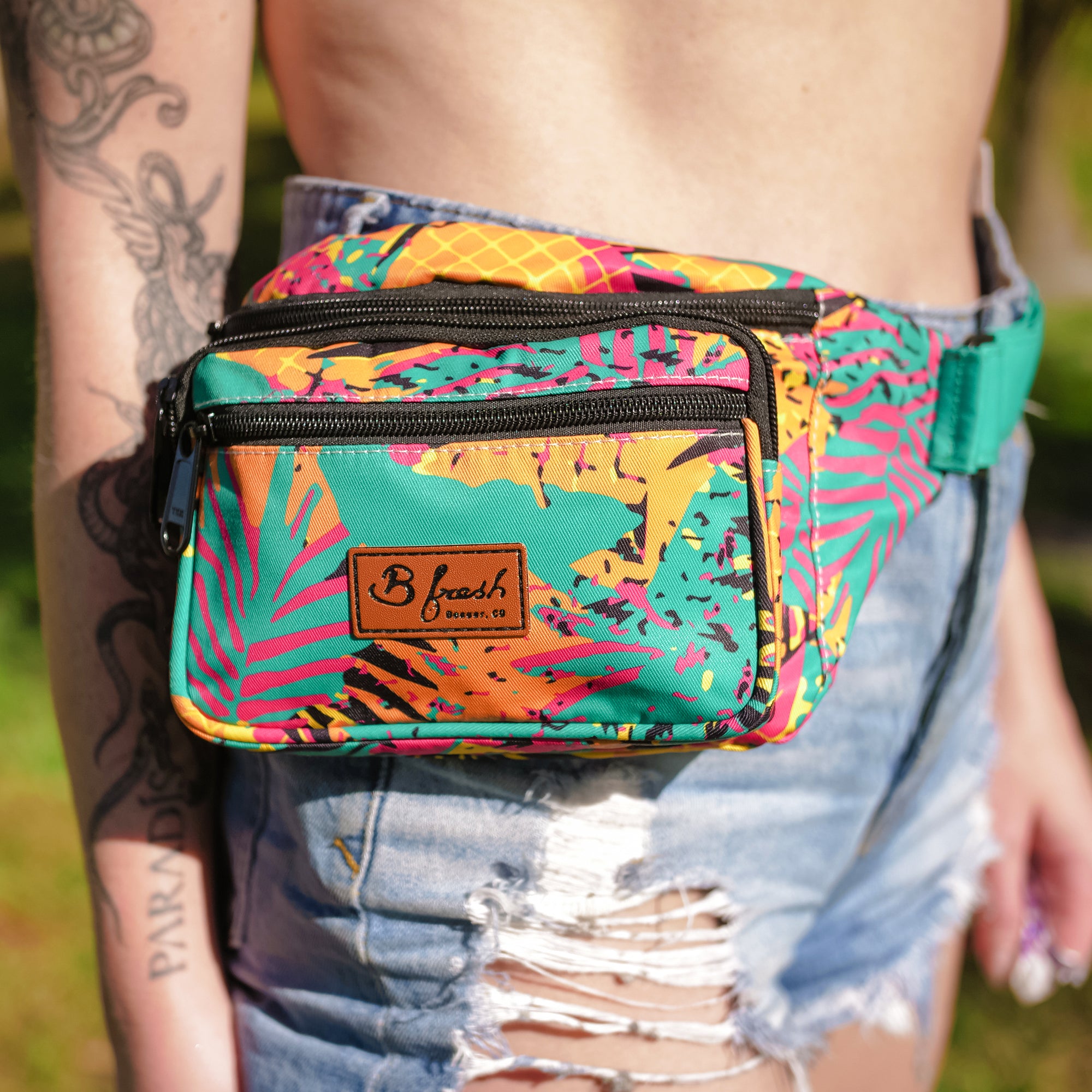 Lindi Printed Bum Bag – Lauriebelles