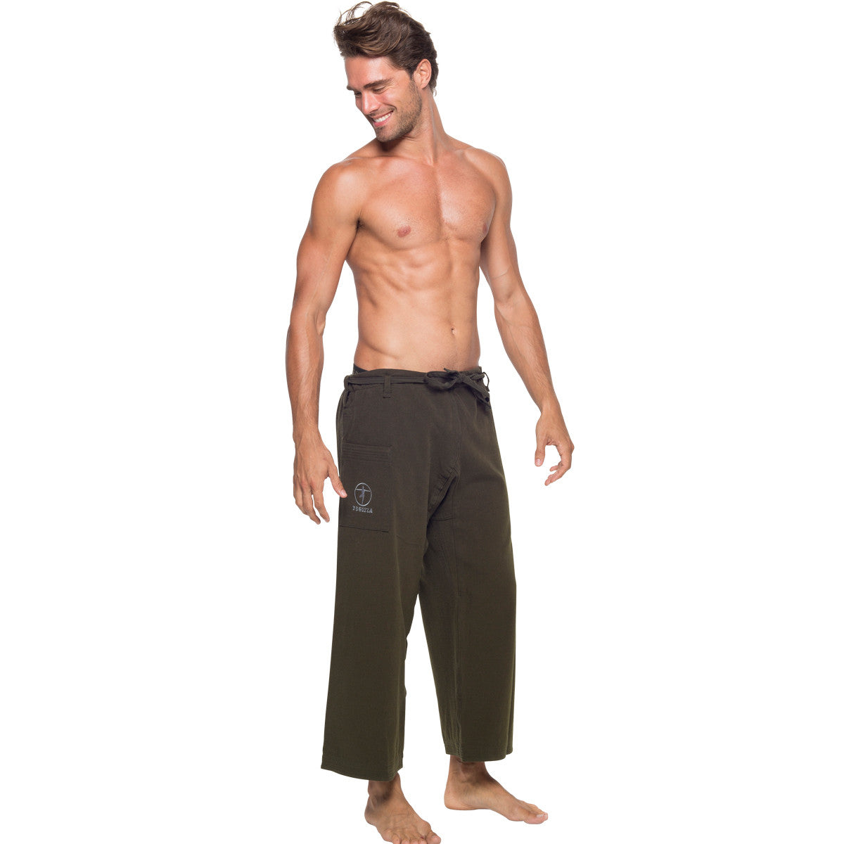 organic cotton yoga shorts