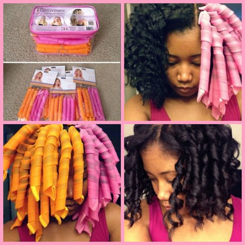 Heatless curlformers on natural hair guide - sl raw virgin hair blog 