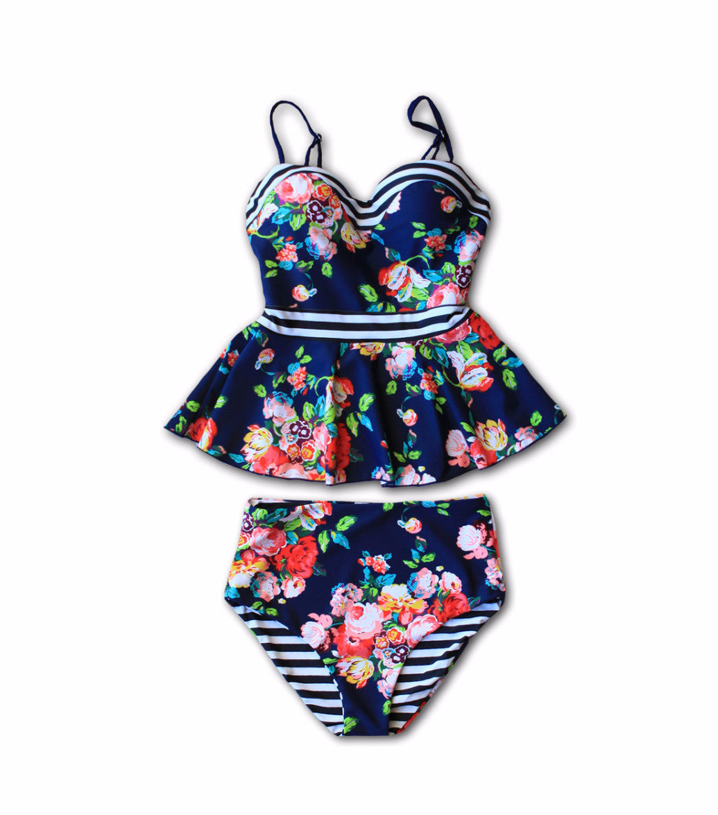 peplum style swimsuit