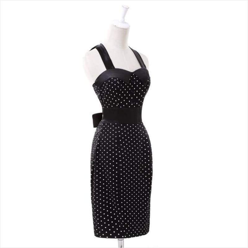 red polka dot dress womens