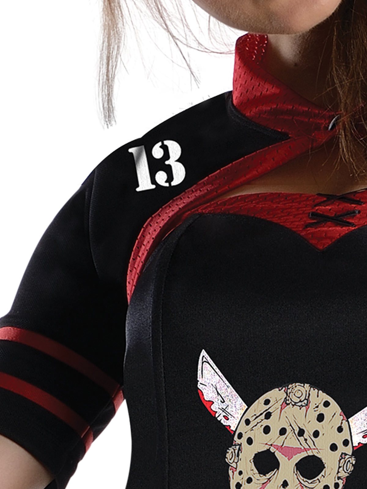 Jason Voorhees Cheerleader Costume for Adults - Friday the 13th ...