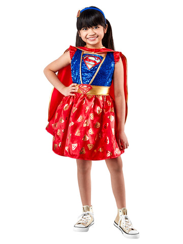 Rubie's Child's Pink Supergirl Child's Costume, Small, Pink/silver