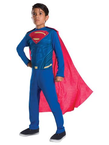 Kids Boys Superhero Superman Costume Dc Cosplay Halloween Carnival Fancy  Dress