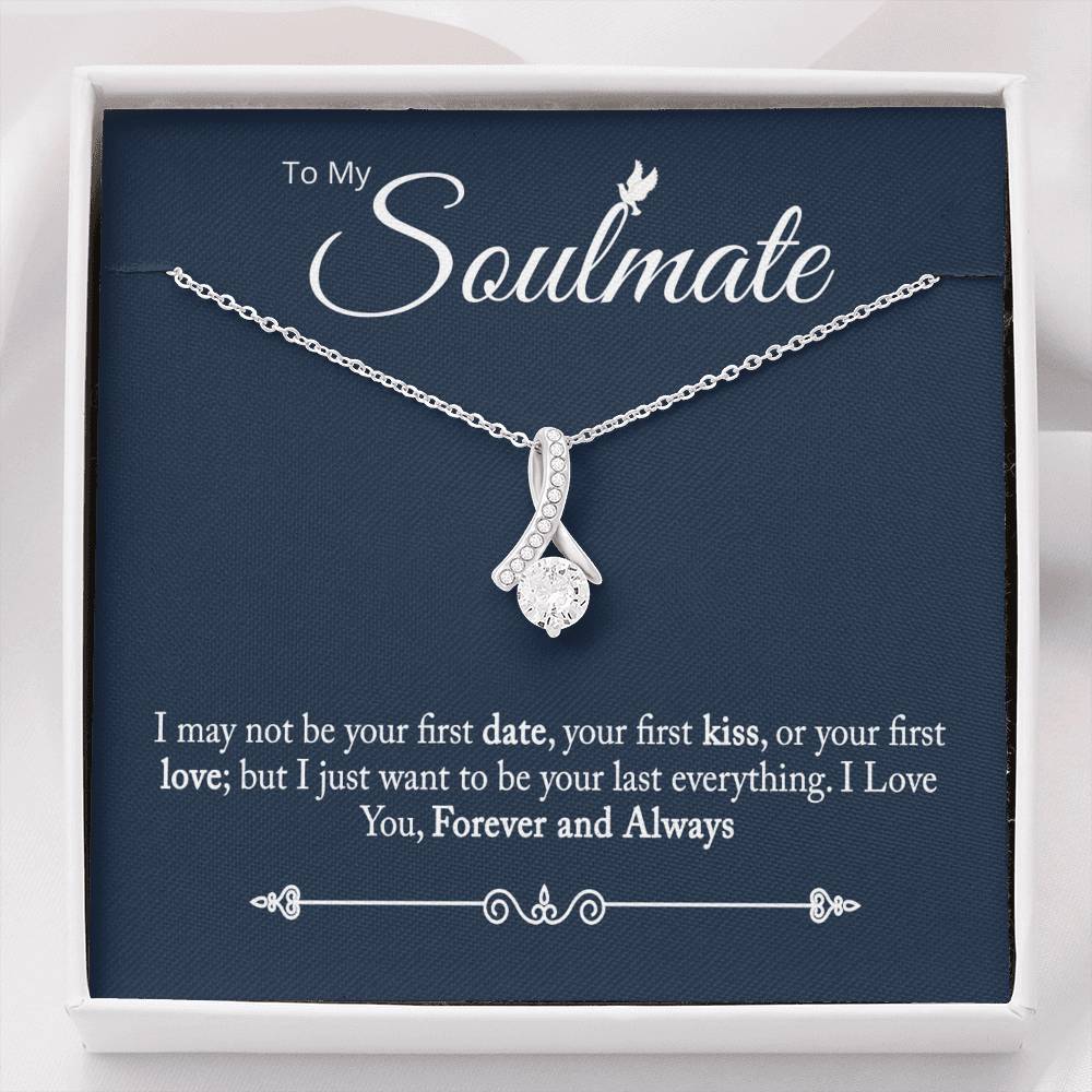 To My Soulmate Necklace Soulmate Gift Soulmate Jewelry Jewelry Gift For Her Gift For Soulmate Love Necklace Gifts For Her Anniversary Printed Art Therapy
