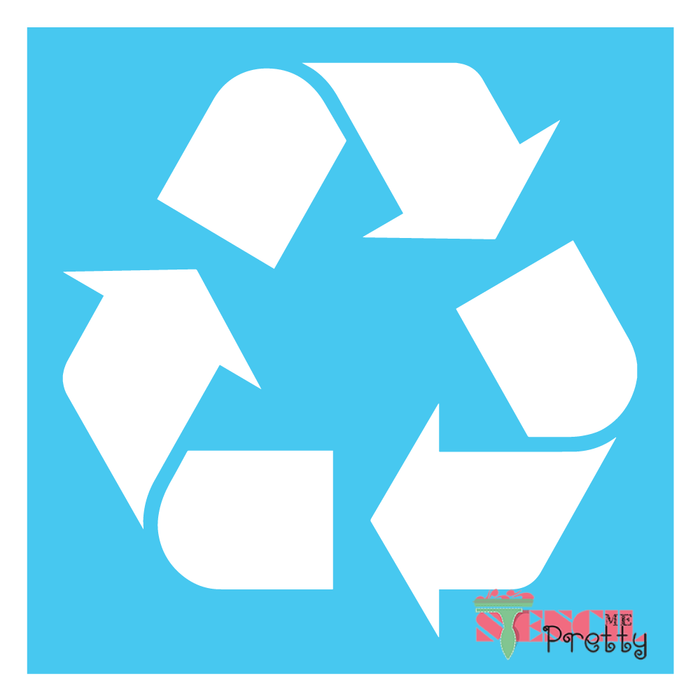 blue recycle logo