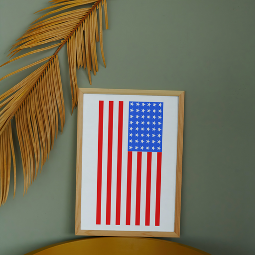 Reusable Pallet American Flag Patriotic Stars Stencil — Stencil Me