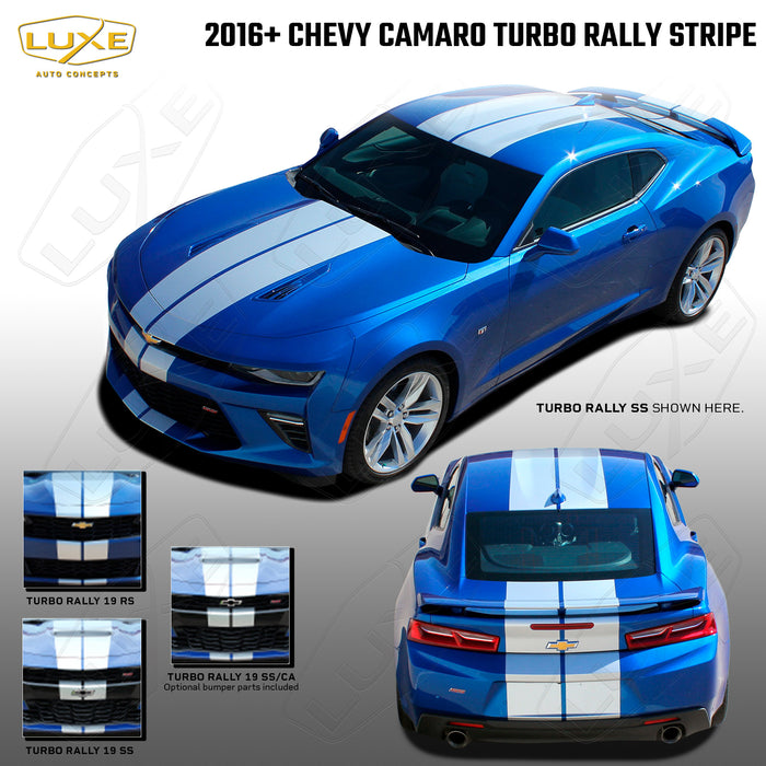 2016+ Chevrolet Camaro Turbo Rally Stripe — Luxe Auto Concepts