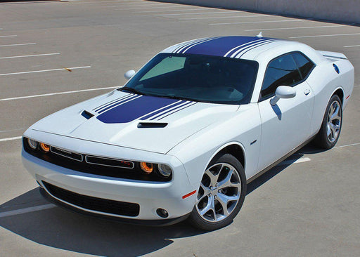 2008+ Challenger Hood Wrap Kit — Luxe Auto Concepts