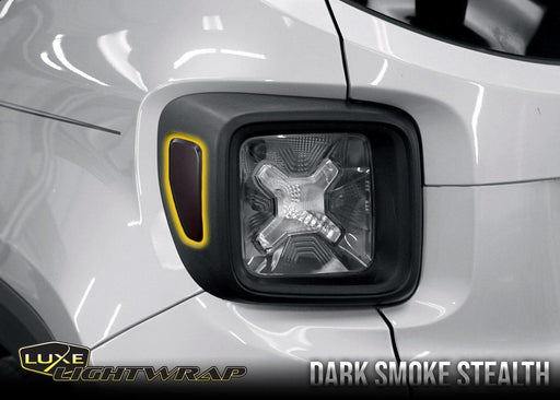 Reflector Reflective Piping White Front Left SX Jeep Renegade From 2014