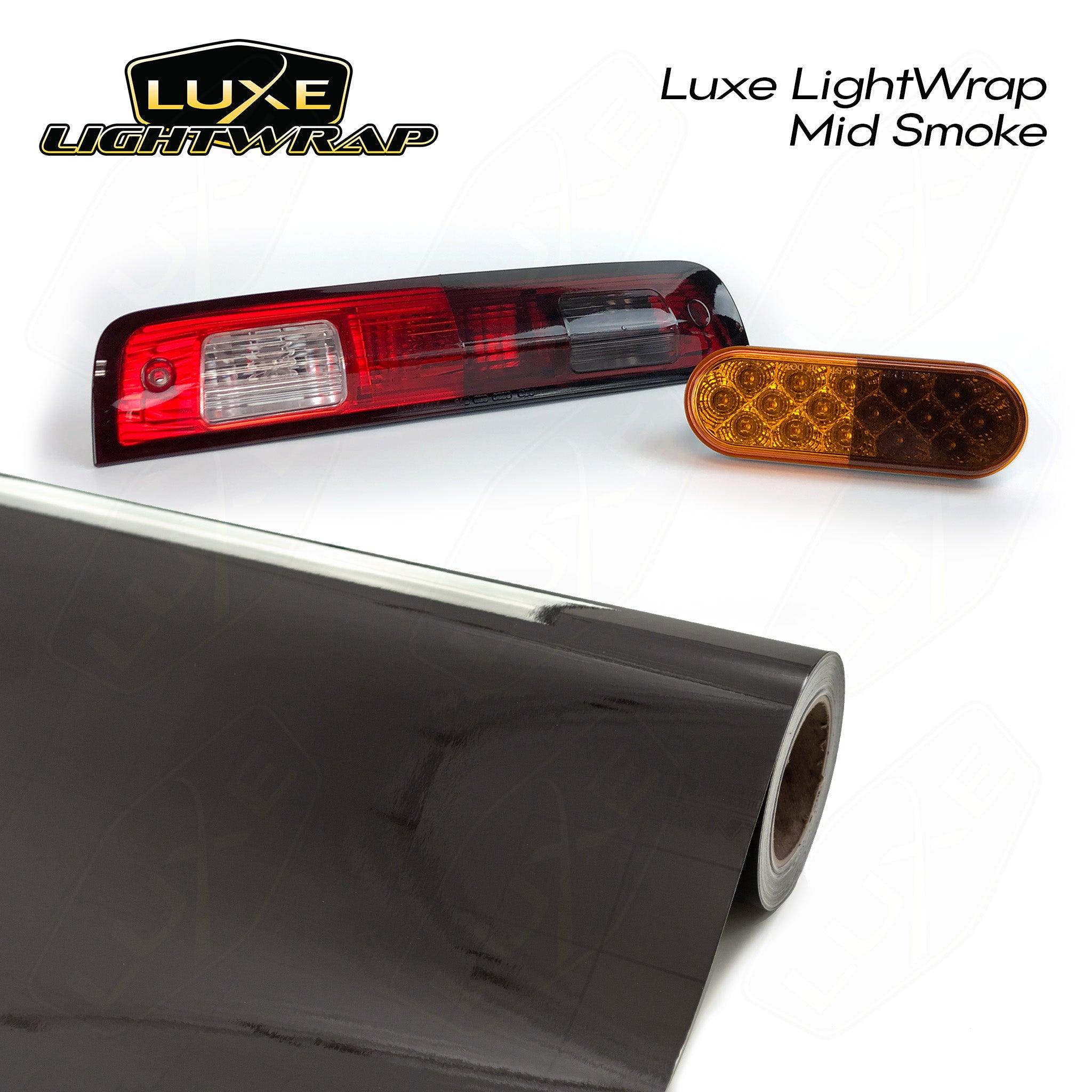 Luxe LightWrap Tint Vinyl - Mid Smoke Luxe LightWrap Mid Smoke 