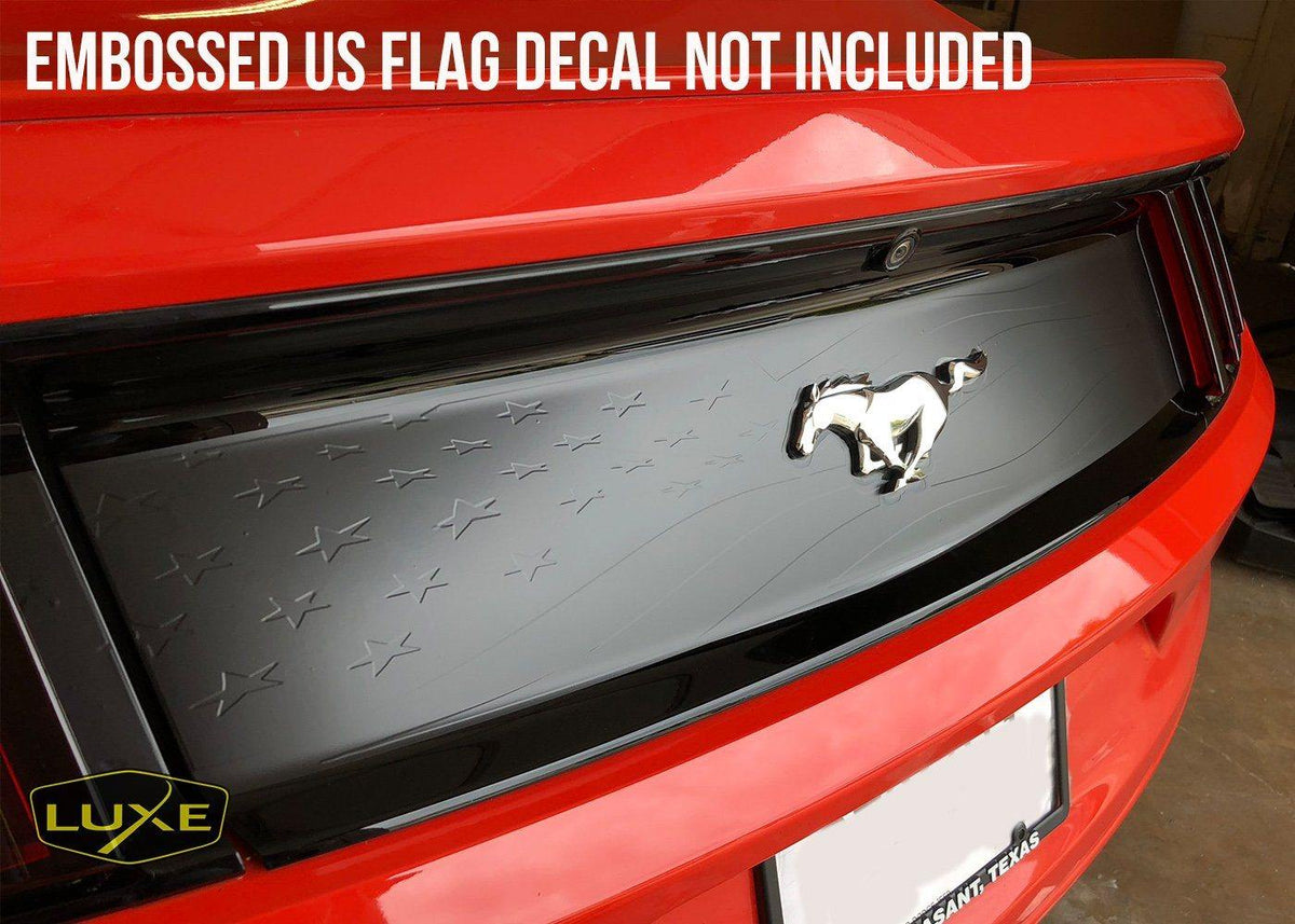 2015-17 Mustang Deck Lid Divider Decal — Luxe Auto Concepts