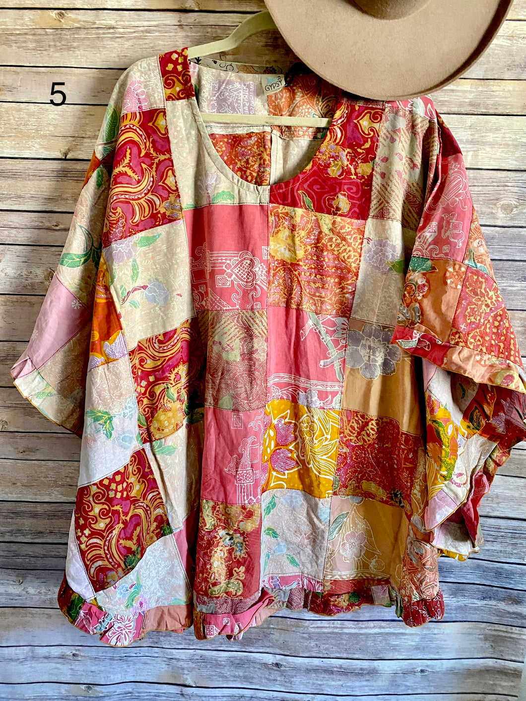 The patchwork poncho