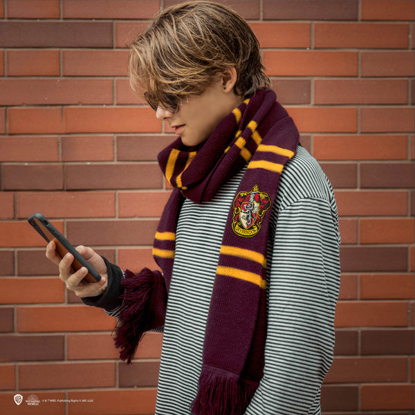 Écharpe Gryffondor au crochet - Harry Potter Cosplay - Taille adulte