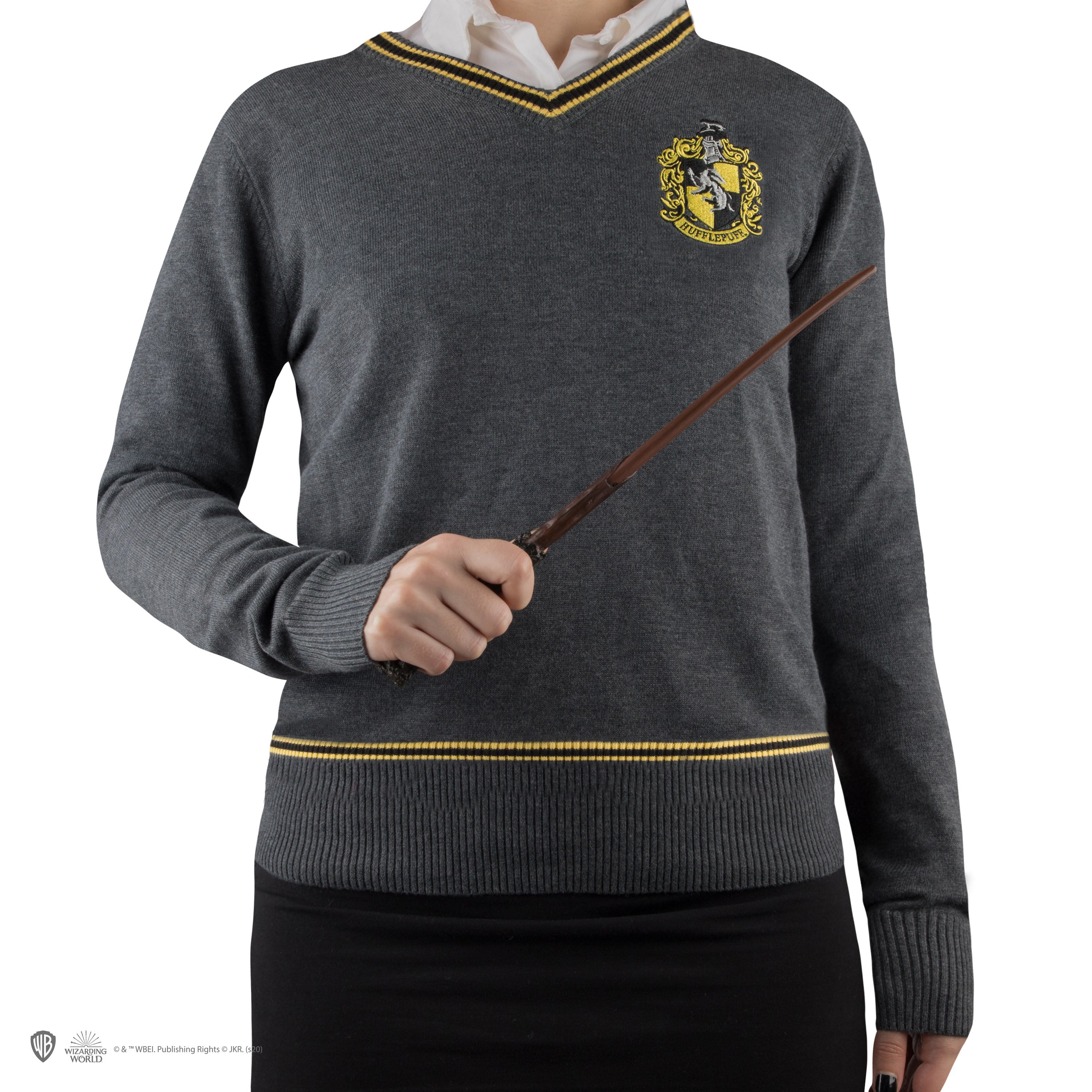 hufflepuff sweatshirt grey