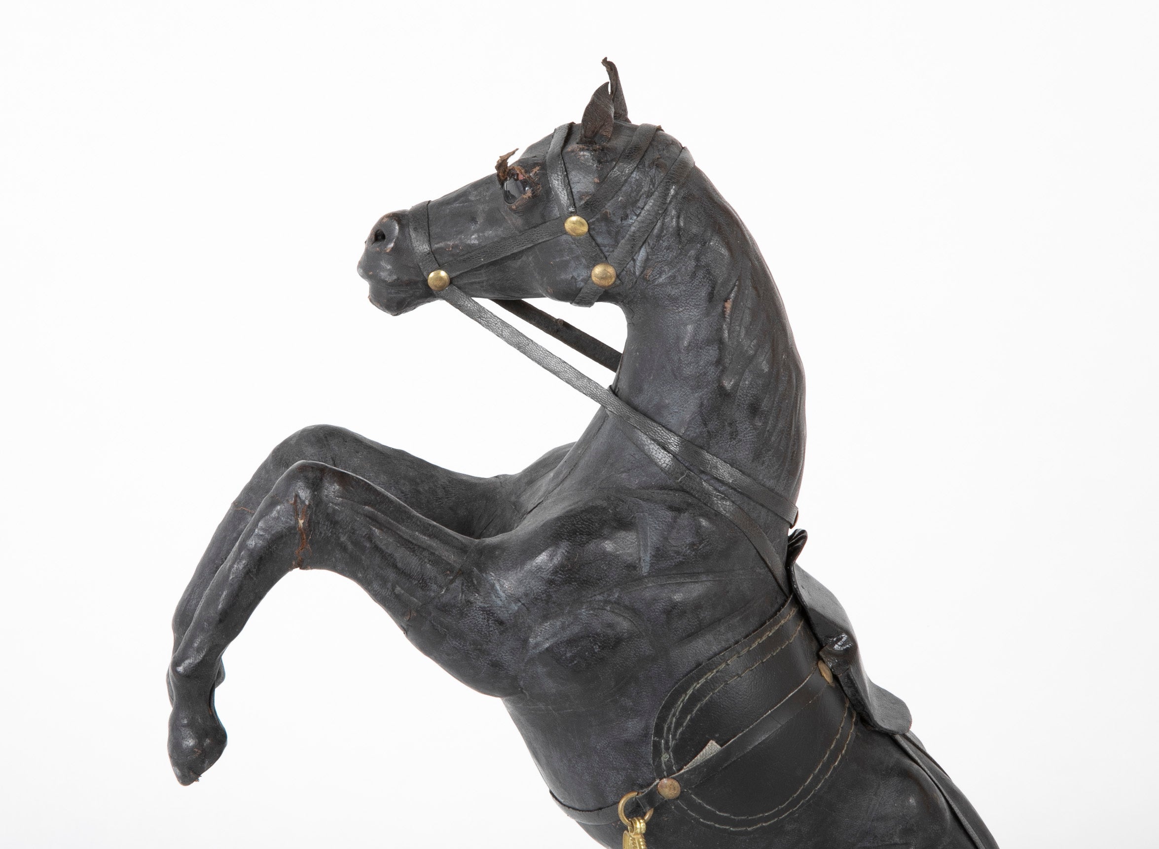 An Argentine Leather Clad Wood Horse – Avery & Dash Collections