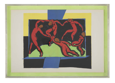 Henri Matisse Supervised Lithograph from his Original Cut Paper Maquet ...