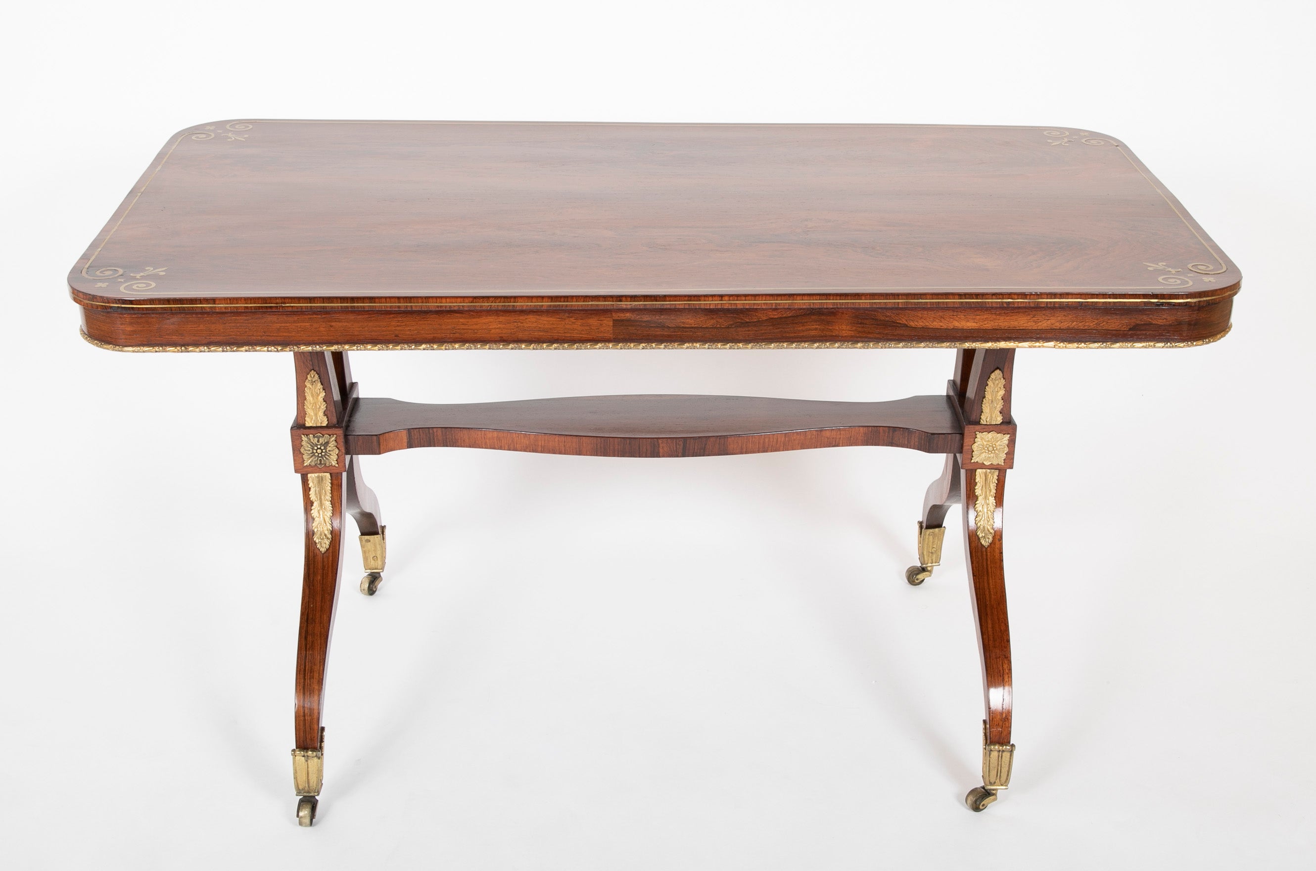 Regency Rosewood Library Table by George Oakley – Avery & Dash Collections