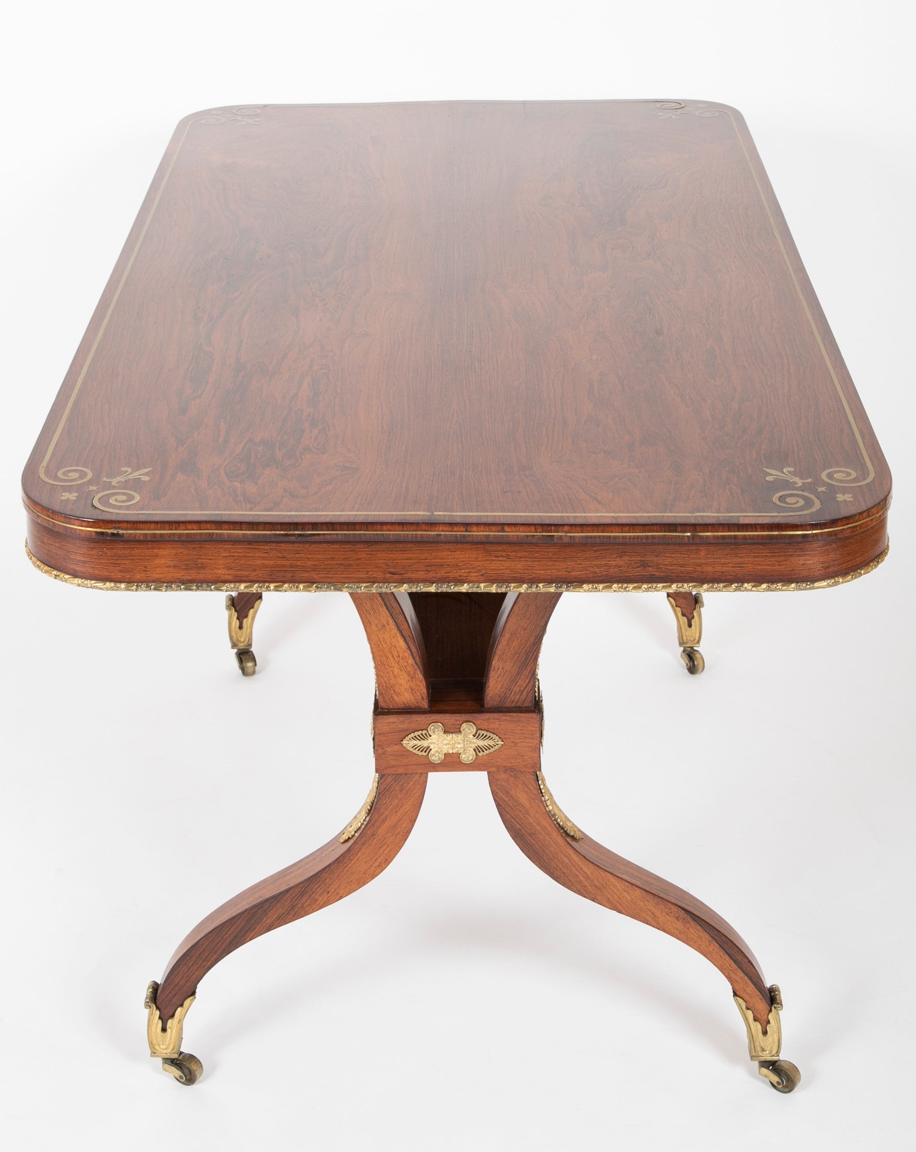 Regency Rosewood Library Table by George Oakley – Avery & Dash Collections